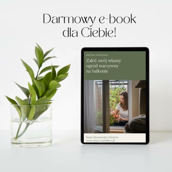 Załóż swój własny ogród na balkonie - darmowy ebook